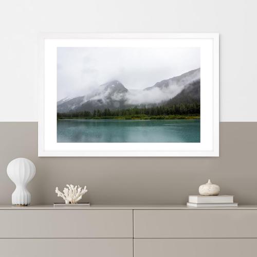 24x36 Large Picture Frame for Wall, Vertical or Horizontal Wall Hanging Large Poster Frame for Photo and Posters, Poster Frame 20x30 with Mat 24x36 Without Mat