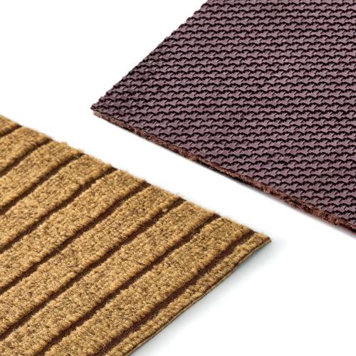 Brown 2ft x 6ft Custom Sizes Runner Rug Indoor Outdoor Utility Carpet Runners, Floor Mats with Non Slip Rubber Backing Waterproof Area Rugs for Hallway Entryway Balcony Garage Stair Laundry Room