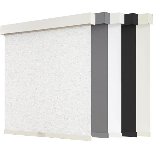 AOSKY Blackout Roller Shades Cordless Blinds for Windows, Free-Stop Shades with Valance, Thermal Insulated Fabric, UV Protection, Blinds for Home and Office (37 W x 72 H, Linen Beige