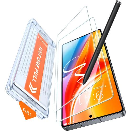 TORRAS for Samsung Galaxy S25 Ultra Screen Protector, 9H  Military-Grade Shatterproof Tempered Glass 2 Pack- Responsive Touch, Anti-Scratch,Full Coverage, Bubble Free,HD Clarity, Easy installation