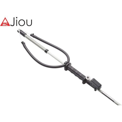 Fishing Pole Spear semi-Automatic Glass Fiber 5.5' Travel 3 Pieces Hawaiian Sling with 2 Tips and Bag