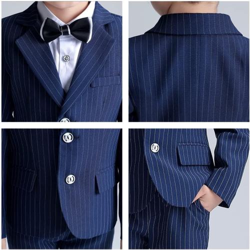 11-12 year LOLANTA Boys Suit Wedding Ring Bearer Outfit Kids Suit Set, Blazer Pants Bow Tie Dress Clothes Formal Wear