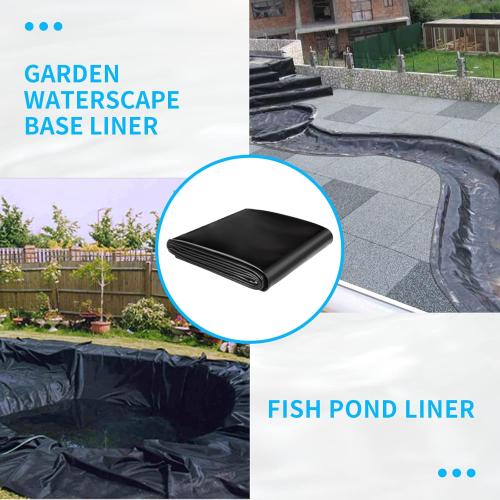Pond Liner 15x15ft, LLDPE Garden Pond Liner, 20Mil Thickness Pond Liner for KOI or Fish, Duck and Waterscape.