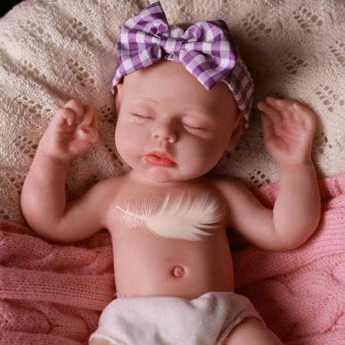 BABESIDE Silicone Baby Doll - 16 Inch (Weight 5 lb) Reborn Baby Dolls