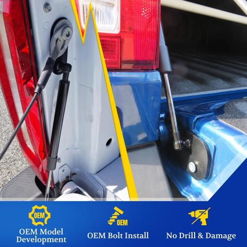 ARANA Tailgate Assist Shock for Ford Ranger, 2019-2024 Ford Ranger Tailgate Soft Open Accessories, 43206 Truck Tail gate Damper(All Tools Provided)