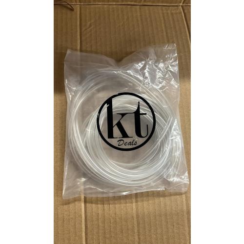 4 Sizes Petrol Fuel Gas Line Pipe Hose Tubing For String Trimmer Chainsaw Blower Lawn Mower and other Power Tools For 2 Cycle Small Engine Poulan, Craftman and more (Clear 4PC)