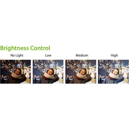 missing parts DigiPower 120 LED On-Camera Video Light with Multi-Color Temperature, Adjustable Brightness, USB Connectivity, Includes Camera Mount