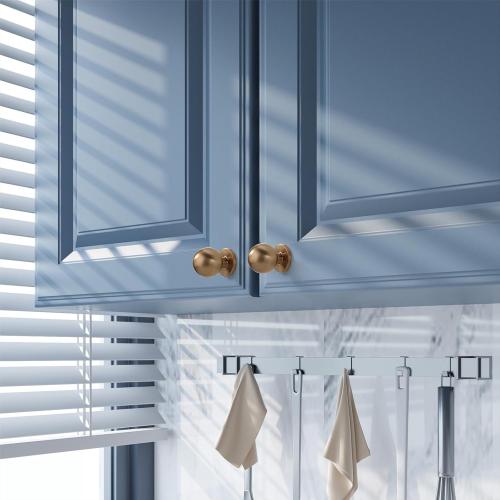 Asidrama 10 Pack Champagne Bronze Kitchen Cabinet Knobs, Cabinet Knobs Kitchen Cabinet Hardware for Cupboard Drawer Knobs Dresser Knobs