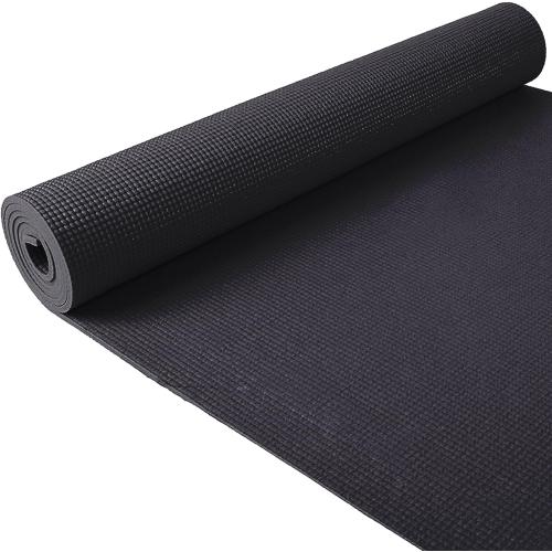 Fitvids All Purpose 1/4-Inch High Density Anti-Tear Exercise Yoga Mat with Carrying Strap, Multiple Colors