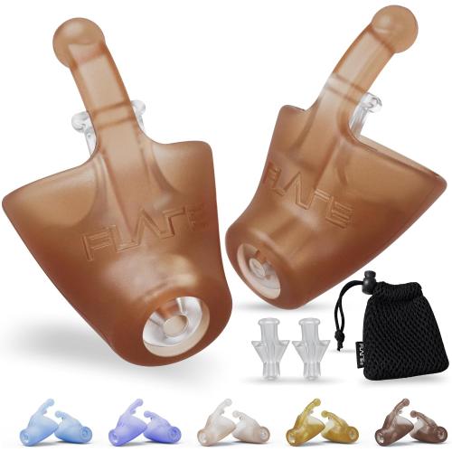 Flare Calmer Extra (Standard) | Earplug Alternative with -10 dB Sound Reduction | Stress Relief from Everyday Noise | No Muffling | Soft Silicone Ear Tool