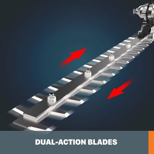 WORX WA0220 40V Nitro Driveshare 17 Universal Hedge Trimmer Attachment