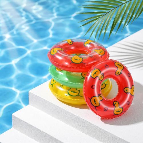 Veemoon 8pcs Miniature Swim Ring Decor, 3.34inch Mini Floating Swim Ring Dollhouse Pool Accessories Dollhouse Pool Accessories Micro Landscape Diorama Ornaments Tiny DIY Photography Props, 1:12 Scale