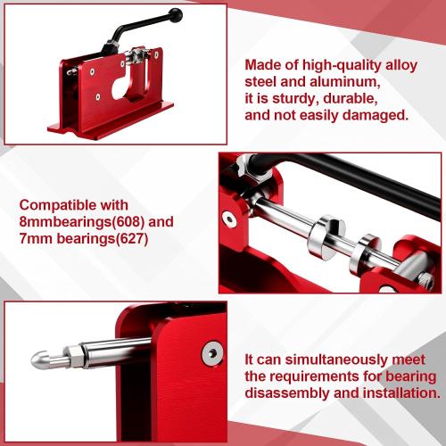Bearing Press and Puller Wheel Bearing Press Fits 7mm 8mm