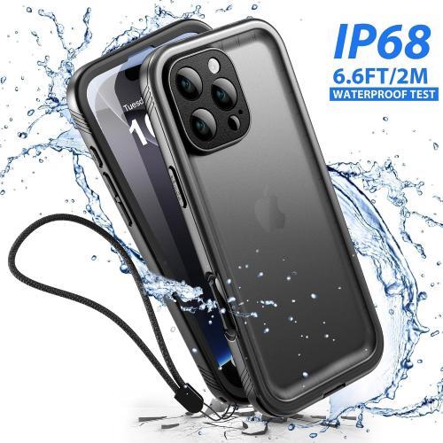 SPORTLINK for iPhone 16 Pro Waterproof Case, Black