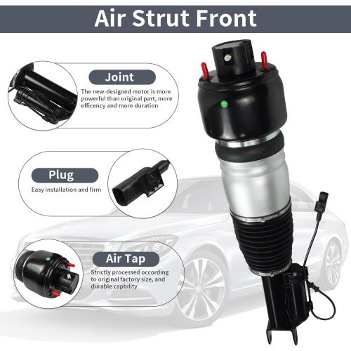 Front Right Air Suspension Strut Shock Absorber for Mercedes-Benz 2-MATIC Airmatic 2003-2009 W211 E-CLASS E320 E350 E500 E550 for 2005-2011 C219 CLS500 CLS550 2113209313 2113205513