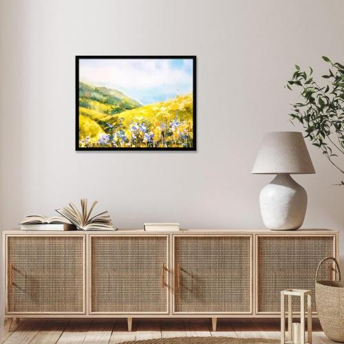 Giftgarden 14x18 Picture Frame Black, 14 by 18 Thin Poster Photo Frame for Wall Display, Single