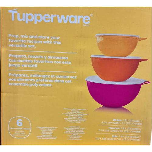 Tupperware Thatsa Bowl Set 3 Bowls -Large, Medium and Small