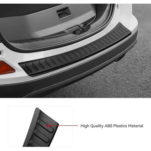 Exterior Rear Bumper Protector for Toyota 2016 2017 2018 RAV4 Accessories Black ABS Material Rear Bumper Guard Trunk Sill Protector