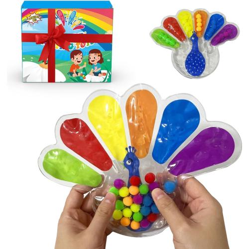 Color Sorting Sensory Toys, Fine Motor Skills Toys for Toddlers, Montessori Toys Preschool Learning Activitie, Sensory Activity Toy for Kids 3  and Adults