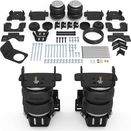 RETRUE Rear Air Bags Suspension Kit for 2017-2026 F250 F350 F450 Truck Towing, 5000 Lbs of Load Leveling Capacity, Replacement for Firestone 2625 Ride Rite Airbags for Trucks Rear Suspension