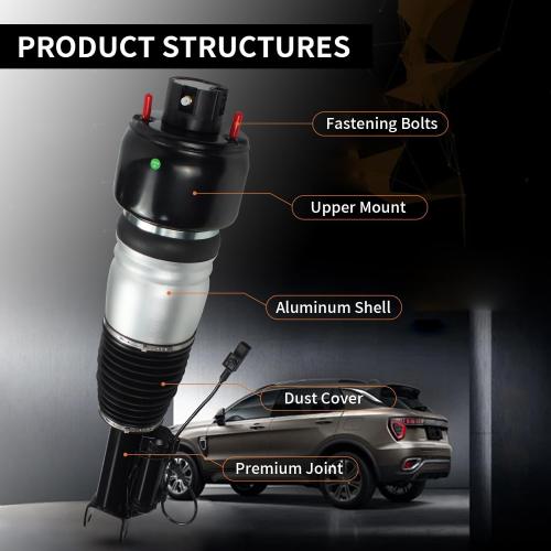Front Shock Absorbers Air Ride Suspension Strut for Mercedes-Benz 2-MATIC Airmatic 2003-2009 W211 E-CLASS E320 E350 E500 E550 for 2005-2011 C219 CLS500 CLS550 2113209313 2113205513 Right