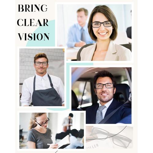 Yexiy Reading Glasses for Men Women Frame Eyeglasses with Spring HingeTraditional Readers for Office Home‼️may not look exactly as pictured‼️
