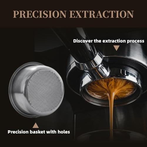54mm Bottomless Portafilter Fit Breville Barista Express with 20g Basket