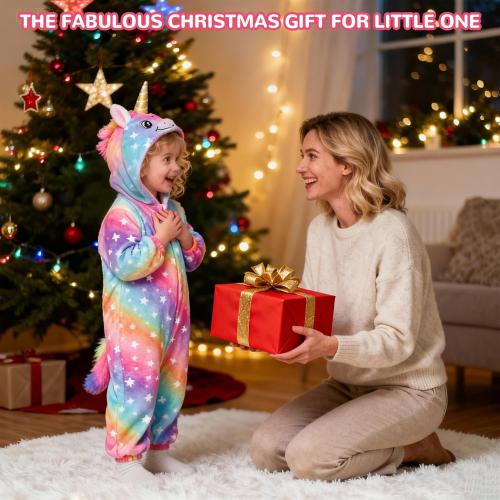 ARTST Reborn Baby Doll Accessories with Bassinet, Rainbow Unicorn Doll Clothes Outfit Set for 17-22 inch Newborn Babies,Valentine's Gift for 3-12 Girls Boys(NO Doll)