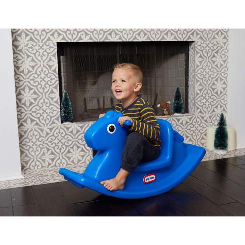 Little Tikes Rocking Horse Blue, 33.00 L x 10.00 W x 17.50 H Inches
