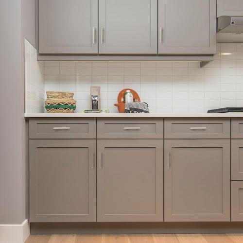 Ravinte 24 Pack 5 inch Kitchen Cabinet Handles Cabinet Pulls Brushed Nickel Stainless Steel Kitchen Drawer Pulls Cupboard Handles 3 Hole Center