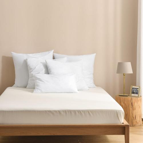 14x36 Pillow Inserts-Shredded Memory Foam Fill-High Density Throw Pillow Inserts with Long Support-Home Couch Hotel Collection-Cotton Fabric-2 Pack