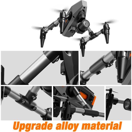 XD1 Foldable Drone with Dual Camera & Optical Flow Positioning - 1080P HD RC Quadcopter for Adults/Beginners, 3-Section Battery, Indoor/Outdoor Aerial Photography, FAA Certified