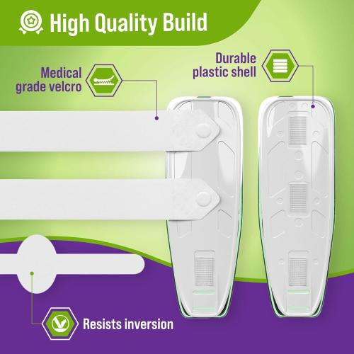 MARS WELLNESS Premium Air Gel Ankle Stirrup Brace - Ankle Brace Stabilizer With Air & Gel Cold Therapy - One Size Fits All