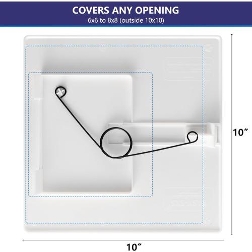 Access Panels Spring-Fit 8x8 (External 10x10) Square