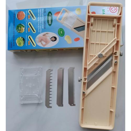 Handheld Mandoline - Japanese Style Slicer for Vegetables, Cabbage, Cucumber & Carrots