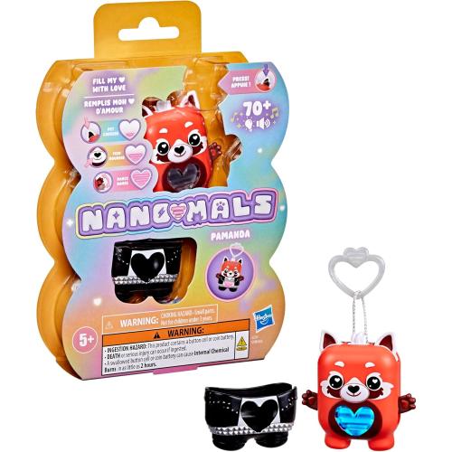 Nano-MALS Pamanda The Red Panda, Electronic Pet Panda Toy, 70  Responses, Interactive Fidget Toys for Girls & Boys Ages 5  ​