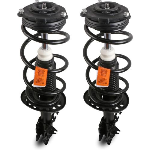 Front Struts Assembly Compatible for 2008 2009 2010 2011 2012 Nissan Rogue 2.5L Coil Spring Shock Absorber 11733 11734