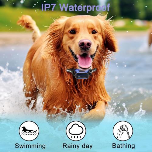 E-FENCE GPS Wireless Dog Collar Fence System,Electric Fence for Dogs,Adjustable Warning Strength,Pet Containment System, Outdoor Use Only