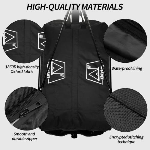 Basketball Hoop Base Weight Bag, Heavy-Duty Weighted Anchor, Made of 1860d Oxford Fabric, Suitable for Various Portable Hoops