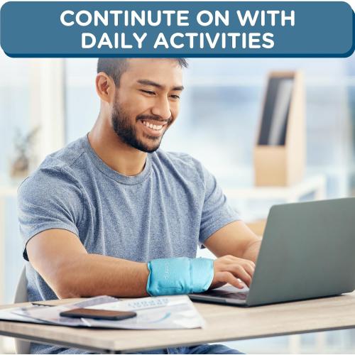 Comfytemp Wrist Ice Pack Wrap for Carpal Tunnel Relief, 2 Packs, FSA Eligible HSA, Gel Ice Packs for Injuries Reusable for Wrist Hand Pain, Hot Cold Compress Brace, Surgery Recovery Gifts Men Women