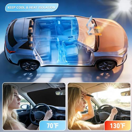 Custom Fit Windshield Sun Shade for HondaCRV 2023-2026