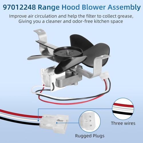 S97012248 97012248 Range Hood Fan Motor BP17 Replacement Part