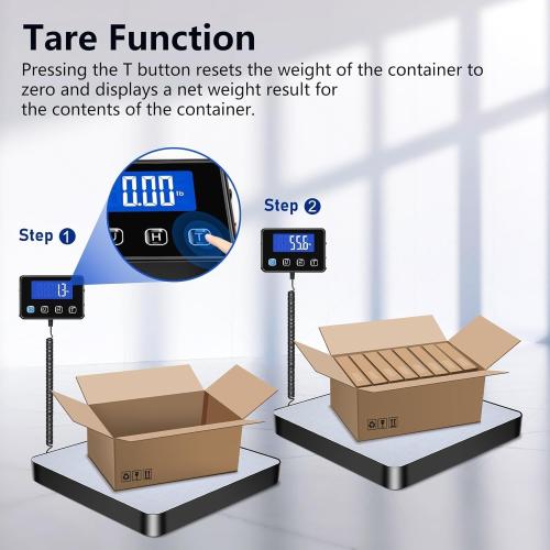Shipping Scale, 440 lbs/0.35oz High Accurate Digital Postal Scale with Hold/Tare Function, Shipping Scale for Small Business, Packages, Luggage, Home Use, Battery & Charging Cable Include