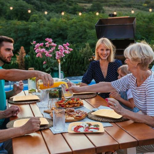 35 Pack Palm Leaf Plates Disposable, 6x9 Inch Bamboo Like Plate Rectangle Trays, Mini Charcuterie Board Appetizer Serving Plates for Cheese Dessert Party Wedding BBQ Picnic, Microwave Safe