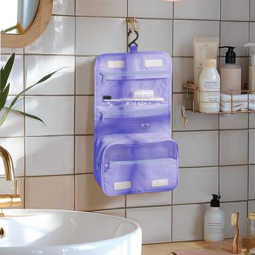 Packing Cubes for Travel - 9 Set Large Travel Cubes Luggage Organizer Bags Set With Laundry Bags/Shoe Bag/Toiletry Bag (Purple)