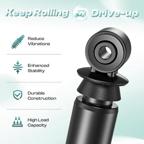 Drive-up Rear Shock Absorbers for EZGO RXV Golf Cart Gas Electric Models 2008-2013.2,Replaces 603637 611724