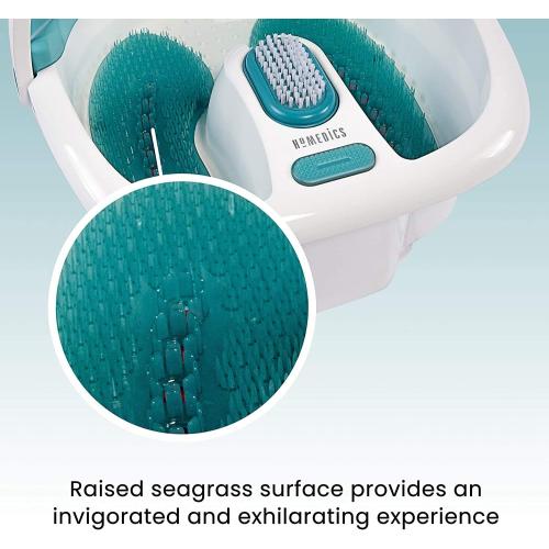 Homedics Bubble Spa Elite Footbath, 2-in-1 Removable Pedicure Center