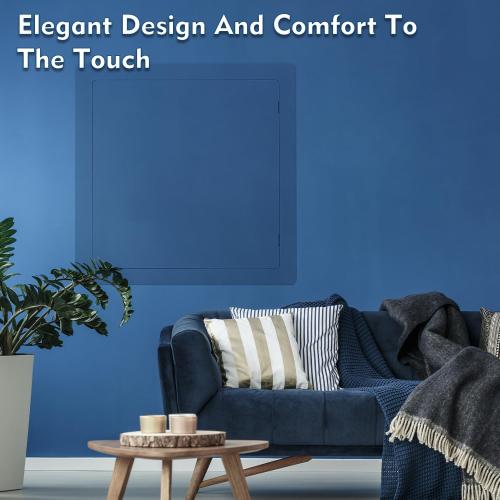 Donext Access Plumbing Panel for Drywall Ceiling, 22x22 in Plastic Access Door, Wall Hole Cover Plate for Plumbing & Electrical & Wiring, White