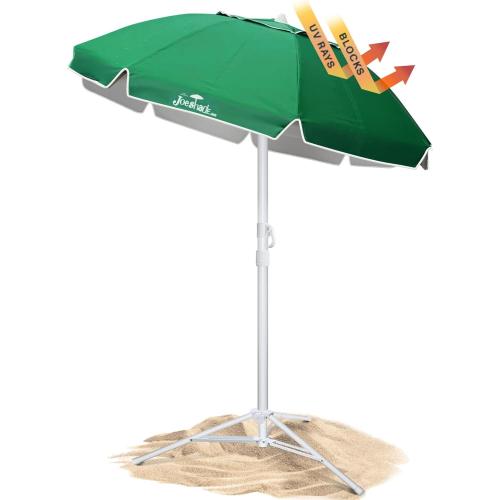 Color Green Portable UV Sun Shade Umbrella with Tripod Stand – Lightweight, Adjustable, and Instant Sun Protection for Outdoor Sports, Camping, and More – Green