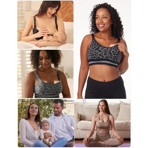 Momcozy Hands-Free Breast Pump S12 Pro, Wearable & Portable Pump with Soft DoubleFit Flange, 3 Modes | 9 Levels Double Electric Pump, Smart Display, 24mm, 2 Pack, Cozy